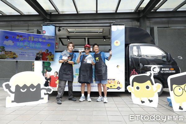 ▲▼《綜藝玩很大》餐車環島特別企劃記者會，三位主持人吳宗憲、KID、坤達出席。（圖／記者湯興漢攝）