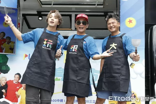 ▲▼《綜藝玩很大》餐車環島特別企劃記者會，三位主持人吳宗憲、KID、坤達出席。（圖／記者湯興漢攝）