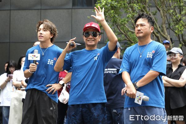 ▲▼《綜藝玩很大》餐車環島特別企劃記者會，三位主持人吳宗憲、KID、坤達出席。（圖／記者湯興漢攝）