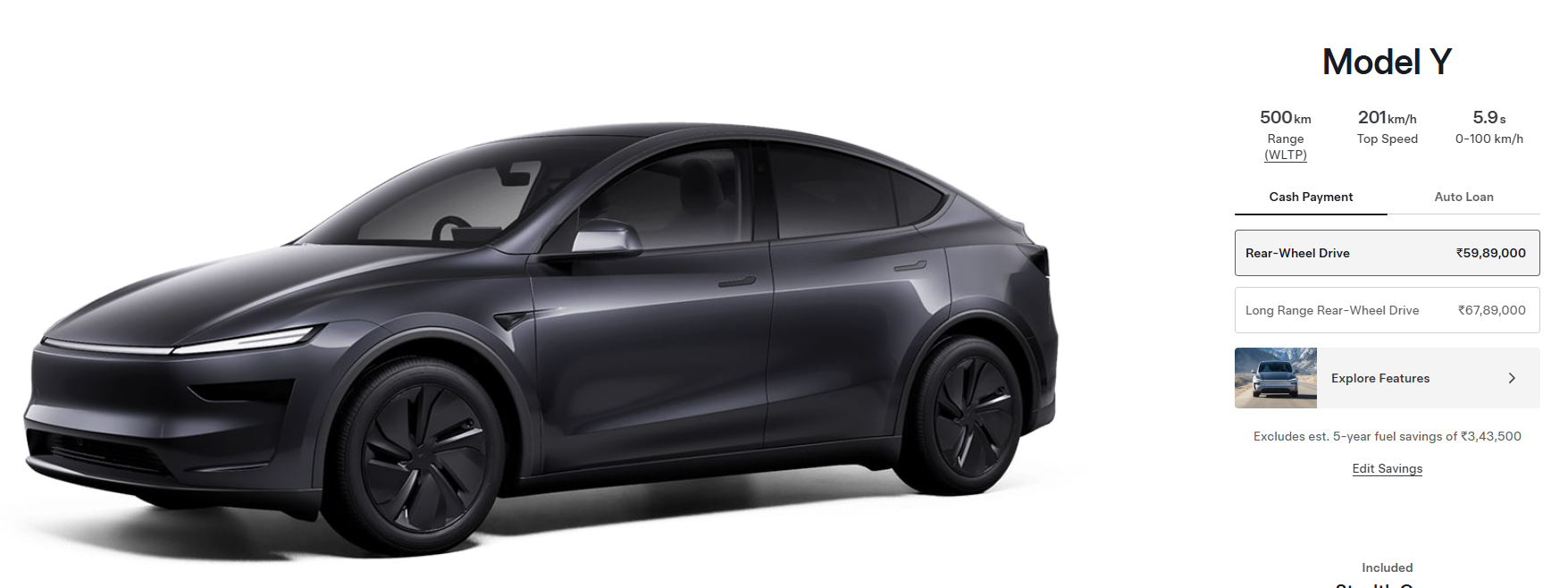 ▲改款新Model Y於印度上市！售價讓全球車迷熱烈討論。（圖／翻攝自特斯拉）