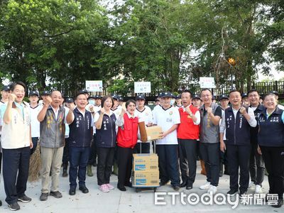 內政部替代役與警專生1210人　投入嘉義救災行動