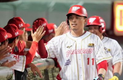 郭天信獨攬5打點!朱育賢連2場開轟 味全12比4宰台鋼獨居第一