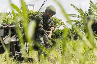 第二作戰區基地防衛作戰　模擬敵軍奪佔花蓮機場