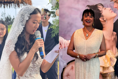 蔡岳勳20歲愛女結婚！蔡牧霏交往5個月被套牢　于小惠狂讚英國女婿