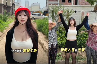 人妻爛尾樓維權爆紅！工地真的動了　親自「下場鏟土」影片曝光