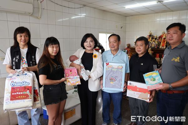 ▲雲林喜迎第9000位「萬寶龍」新生兒。（圖／記者游瓊華翻攝）