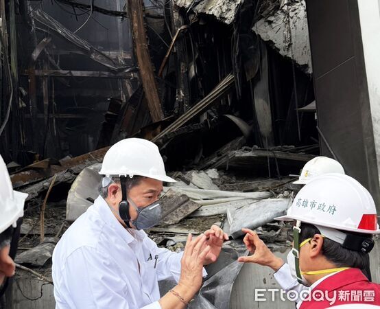 ▲▼台泥董事長張安平下令徹查火警原因。（圖／記者賴文萱翻攝）