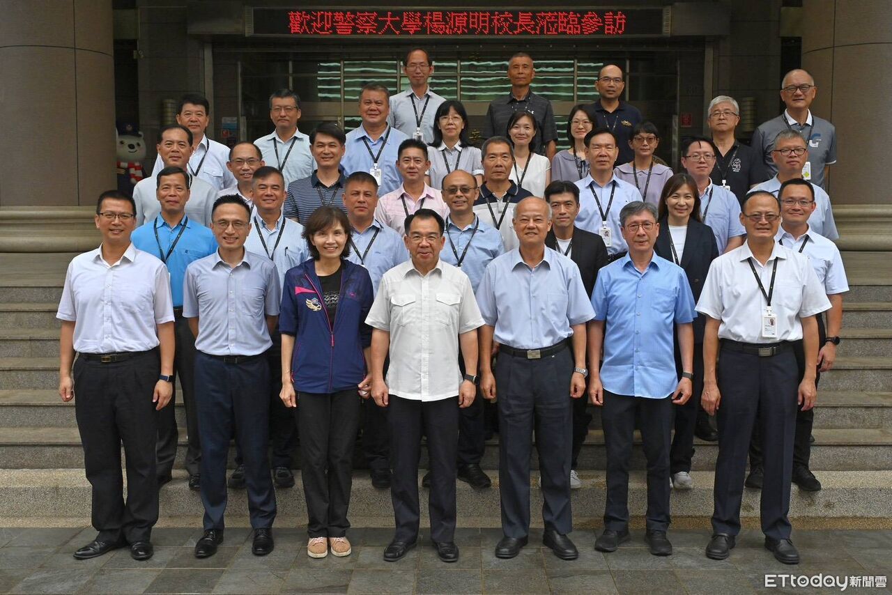 警大校長楊源明參訪嘉義市警局 　強化合作共創願景