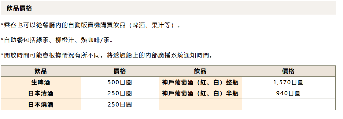 ▲▼商船三井Sunflower號夜間郵輪。（圖／部落客Mika出走美食日誌授權提供）