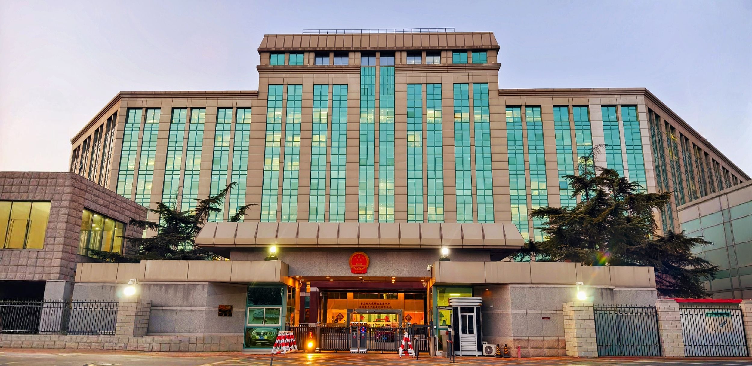 ▲▼北京市第一中級人民法院。(圖/VCG)