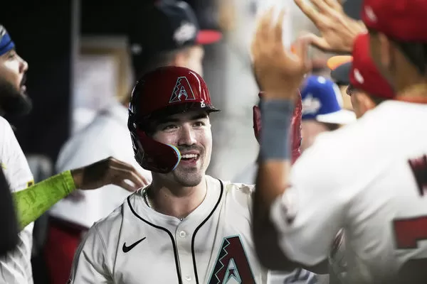 ▲響尾蛇台美混血球星卡洛爾（Corbin Carroll）在明星賽6局開轟。（圖／達志影像／美聯社）