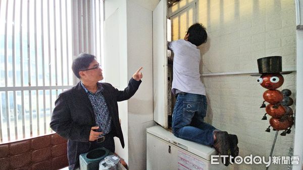 ▲▼非法日租套房遭斷水電（圖／記者許宥孺翻攝）