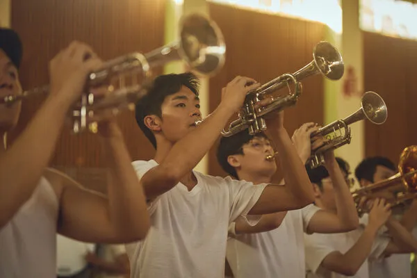 ▲《進行曲》由牧森、劉育仁、余杰恩主演，將在8月29日正式上映。（圖／未來進行曲提供）