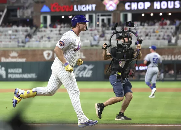 ▲紐約大都會重砲阿隆索（Pete Alonso）。（圖／達志影像／美聯社）