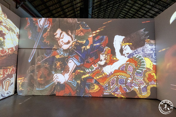 ▲▼會動的浮世繪展-日本藝術絕代之華 台北站。（圖／部落客桃桃&rsquo;s旅人手札授權提供）