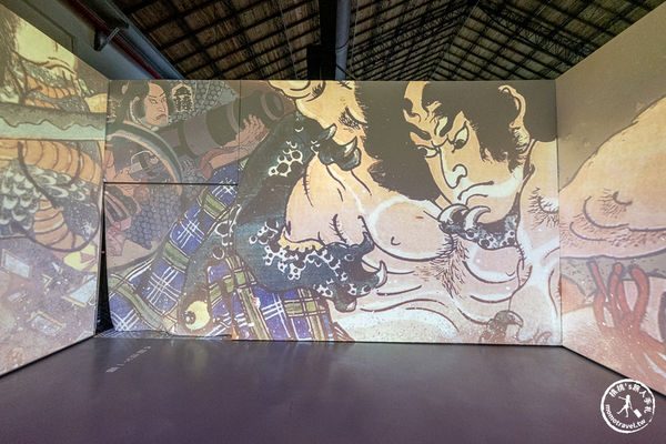 ▲▼會動的浮世繪展-日本藝術絕代之華 台北站。（圖／部落客桃桃&rsquo;s旅人手札授權提供）