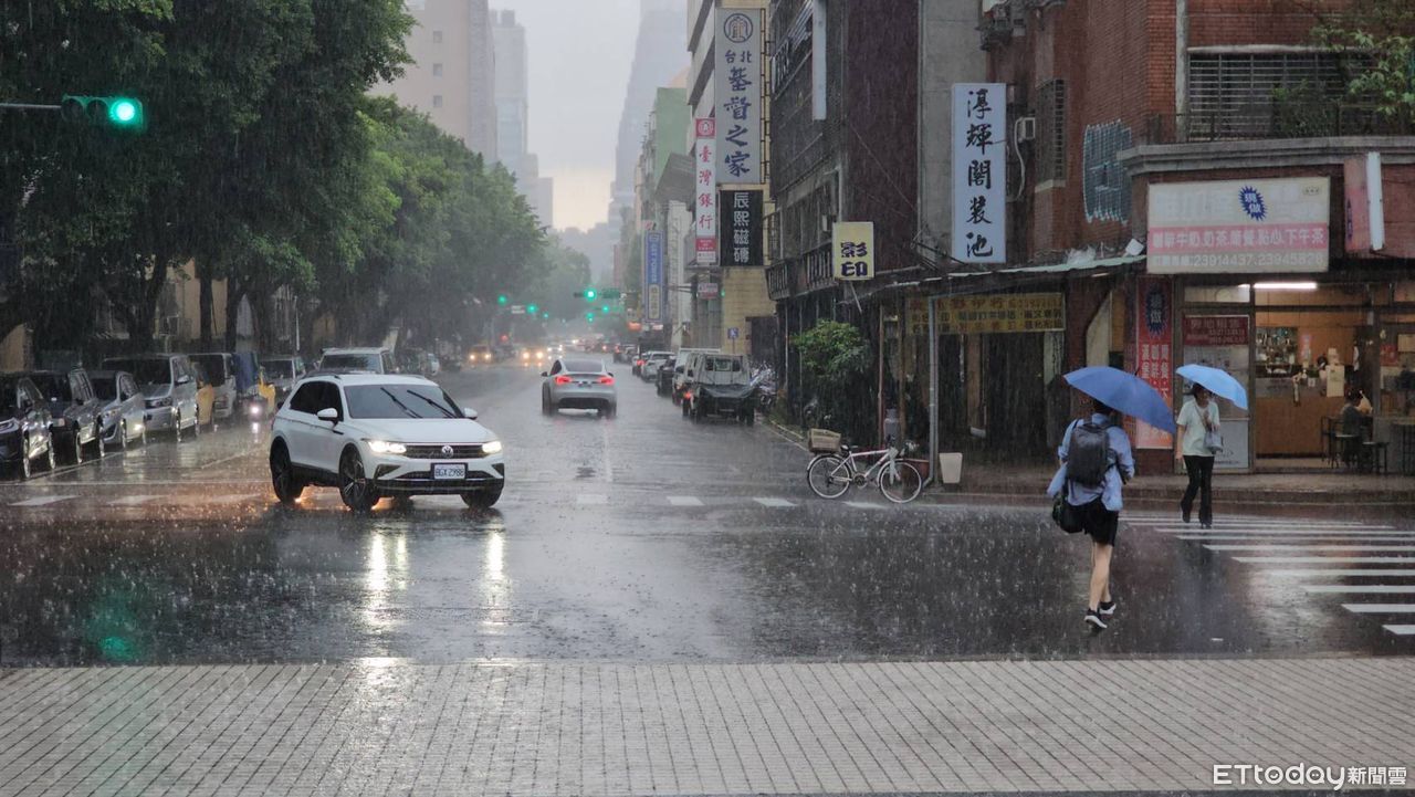 快訊/下班注意 16縣市豪大雨特報