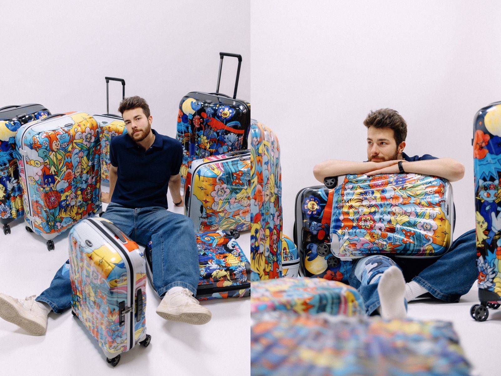 BRIC`S,Samsonite,行李箱,MiraWan Eatery,下午茶,聯名,時尚,。（圖／記者李薇攝、品牌提供）