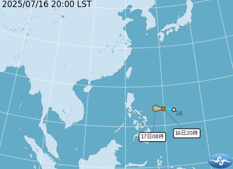 ▲▼準薇帕颱風。（圖／中央氣象署、日本氣象廳、翻攝cyclonicwx）