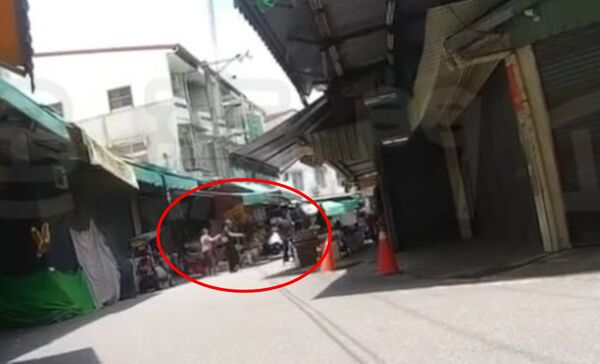 ▲嘉義三和菜市場16日發生砍人案。（圖／記者翁伊森翻攝，下同）