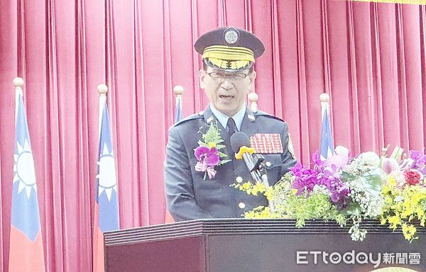 ▲法務部矯正署新任署長林憲銘致詞感謝卸任署長任內貢獻，未來將致力八大矯正工作重點。（圖／記者沈繼昌攝）