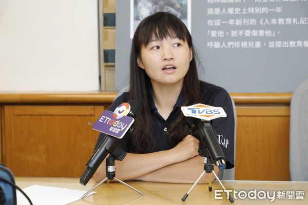 ▲▼師大女足受害學生簡奇陞出面受訪。（圖／記者湯興漢攝）