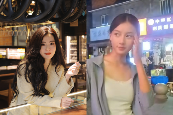 ▲▼河南15歲少女1支影片爆紅吸40萬讚「神似張柏芝」。（圖／翻攝自微博）