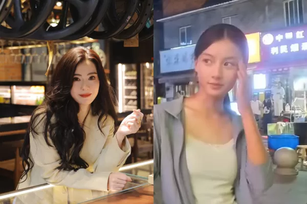 ▲▼河南15歲少女1支影片爆紅吸40萬讚「神似張柏芝」。（圖／翻攝自微博）