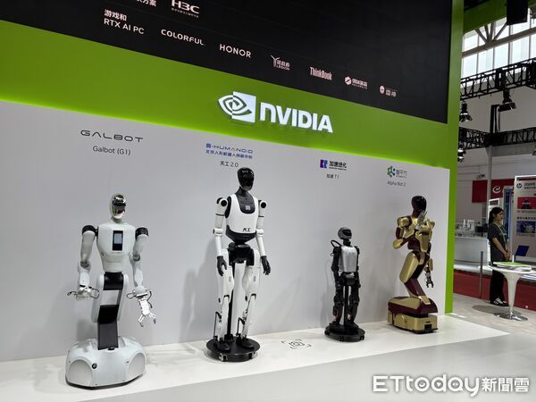 ▲▼輝達（NVIDIA）首度參加鏈博會。（圖／記者陳冠宇攝）