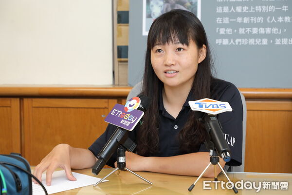 ▲▼師大女足受害學生簡奇陞出面受訪。（圖／記者湯興漢攝）