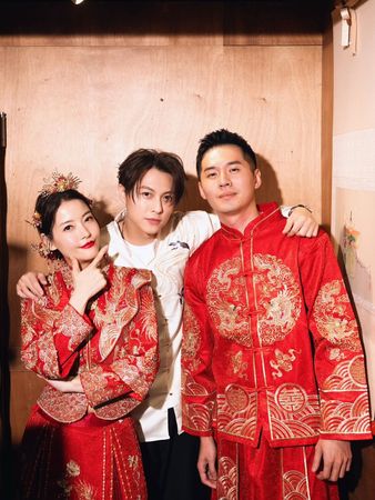 獨家／王樂妍婚宴僅9人　邱勝翊温貞凌快炒店包辦