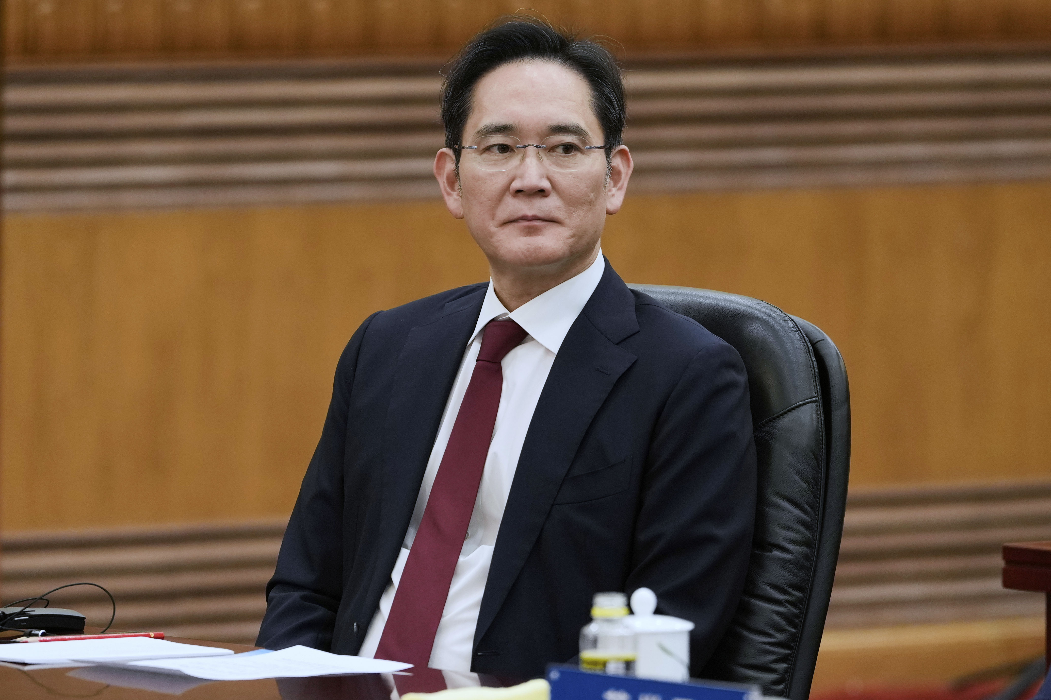 ▲▼南韓三星電子會長李在鎔。(圖/達志影像/美聯社)