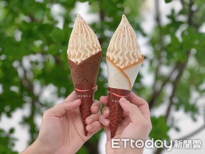 CREMIA焦糖烤布蕾霜淇淋台灣限定吃