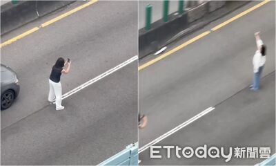 賓士2女慘了！演習停市高下車開心擺拍　警出手最高開罰33.6萬