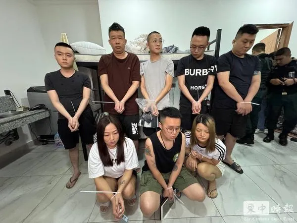 ▲▼柬埔寨掃蕩詐騙園區 千人被捕包括75台籍嫌犯。（圖／取自《柬中時報》）