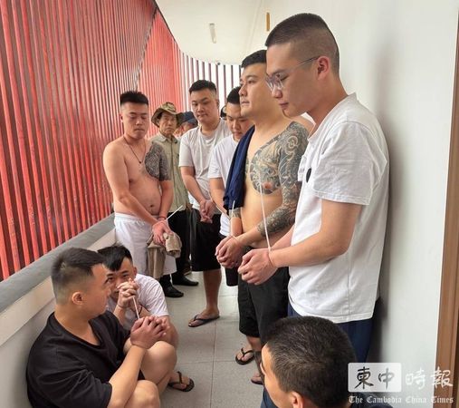 ▲▼柬埔寨掃蕩詐騙園區 千人被捕包括75台籍嫌犯。（圖／取自《柬中時報》）