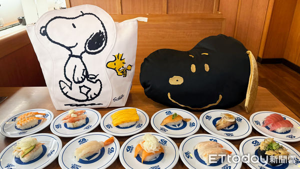 ▲▼藏壽司首次聯名史努比　13款限量扭蛋7/25登場。（圖／藏壽司提供）
