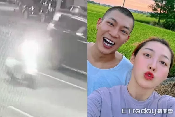 ▲▼             網紅鳳梨（吳泓逸）15日晚間開車被騎士槍擊。（圖／記者翁伊森翻攝）