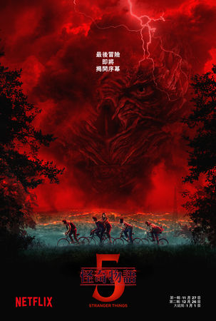 ▲《怪奇物語》第5季上線日公開。（圖／Netflix提供）