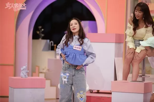 ▲楊繡惠談到曾自虐式減重。（圖／TVBS）