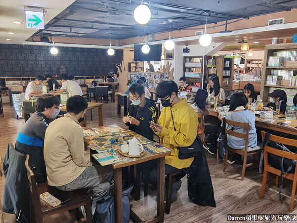 ▲▼沐茶閱讀咖啡館。（圖／部落客Darren蘋果樹旅遊玩樂誌授權提供）