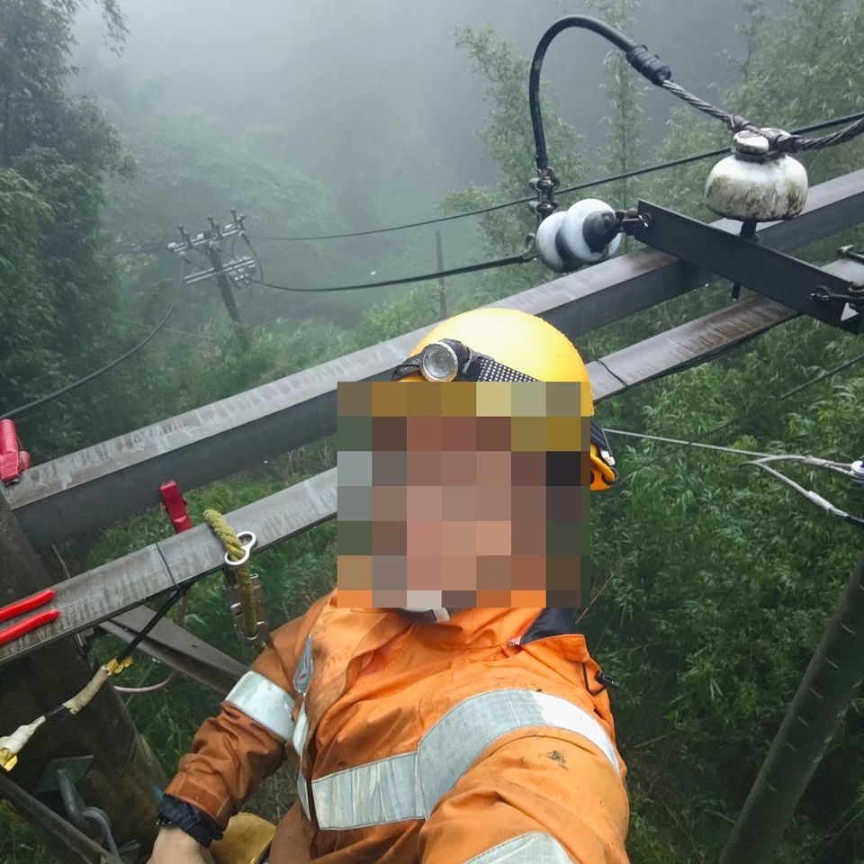 台電英雄李元瀚殉職　妻悲喊：今生來世永遠愛你