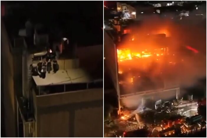 伊拉克商場大火61死！剛開幕「整棟燒毀」14焦屍難辨　疑冷氣爆炸