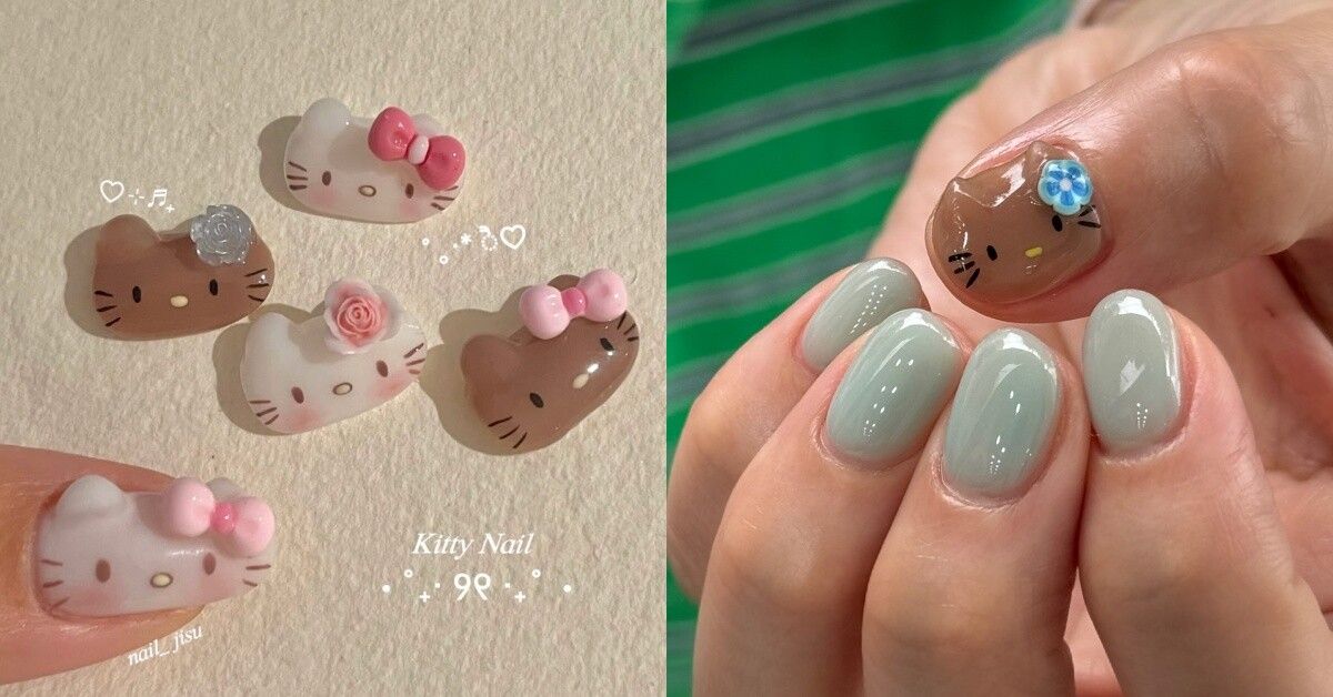 ▲Kitty美甲       。（圖／翻攝自IG）