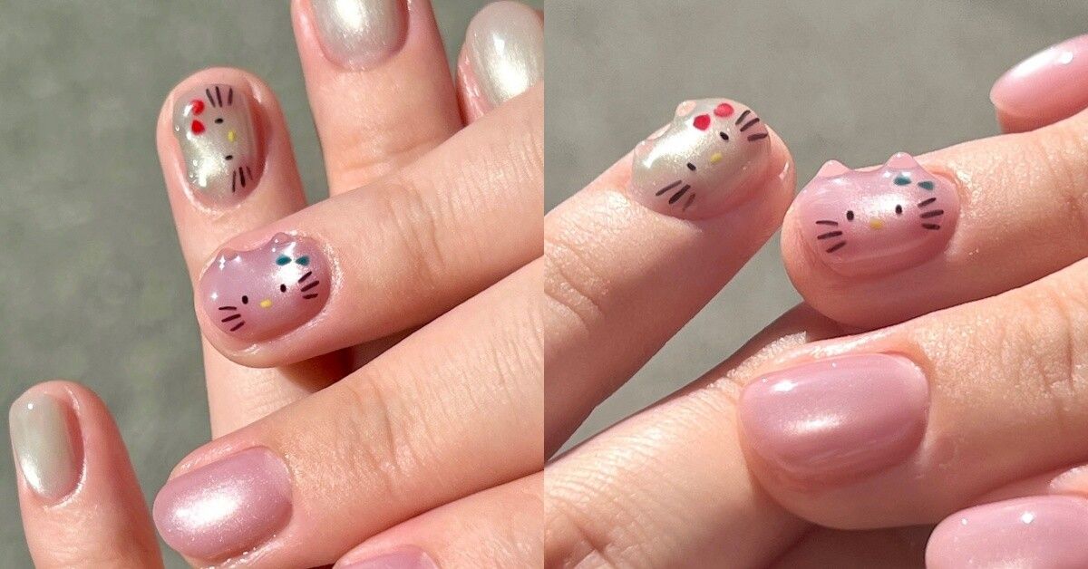 ▲Kitty美甲       。（圖／翻攝自IG）