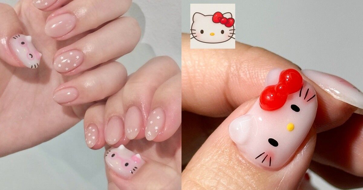▲Kitty美甲       。（圖／翻攝自IG）