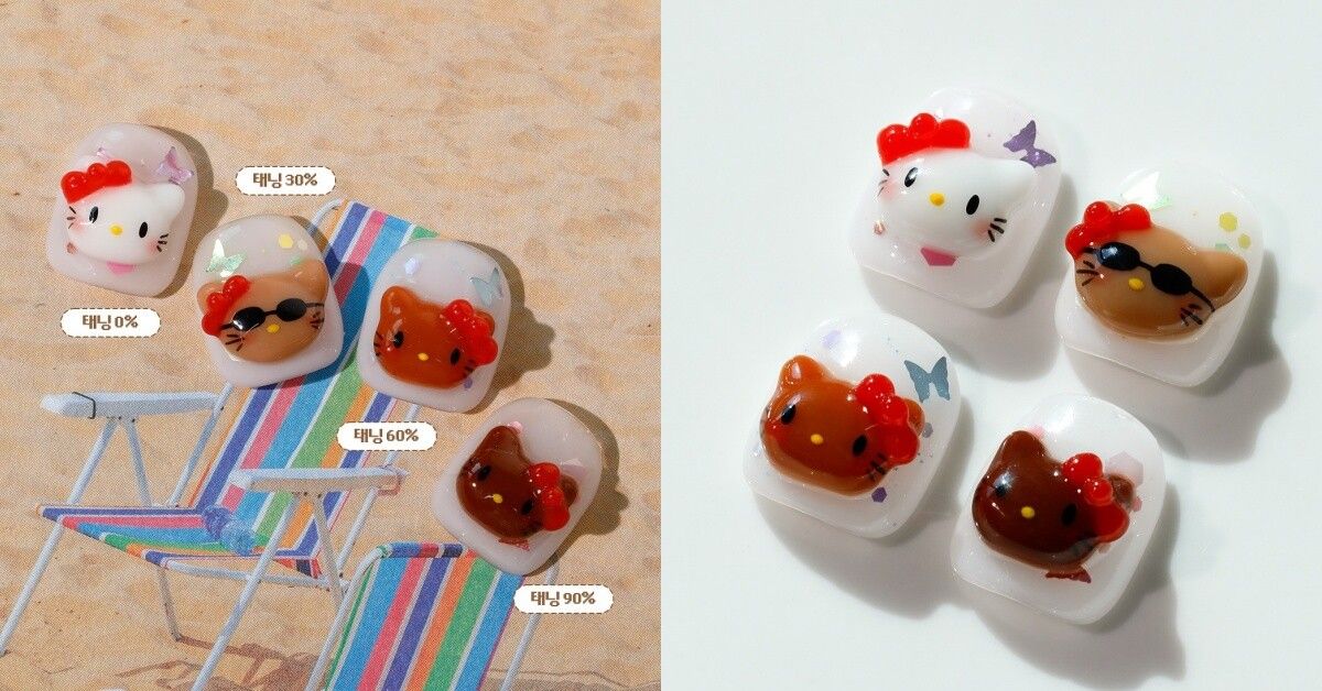 ▲Kitty美甲       。（圖／翻攝自IG）