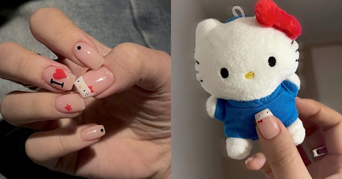 ▲Kitty美甲       。（圖／翻攝自IG）