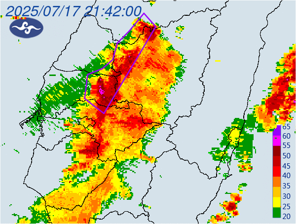 ▲▼             。（圖／中央氣象署）