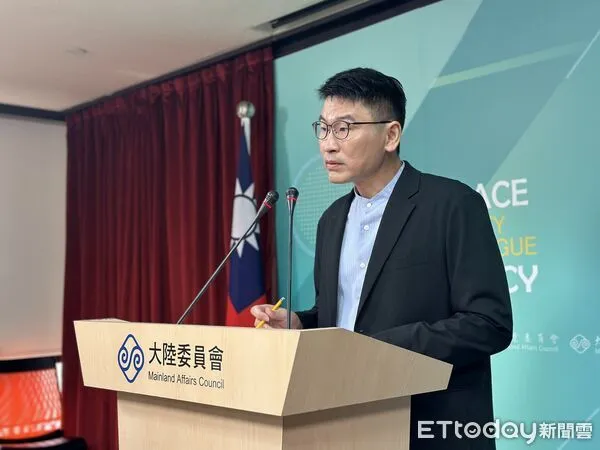 ▲▼陸委會副主委、梁文傑。（圖／記者蔡紹堅攝）